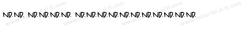 zf sans light字体转换